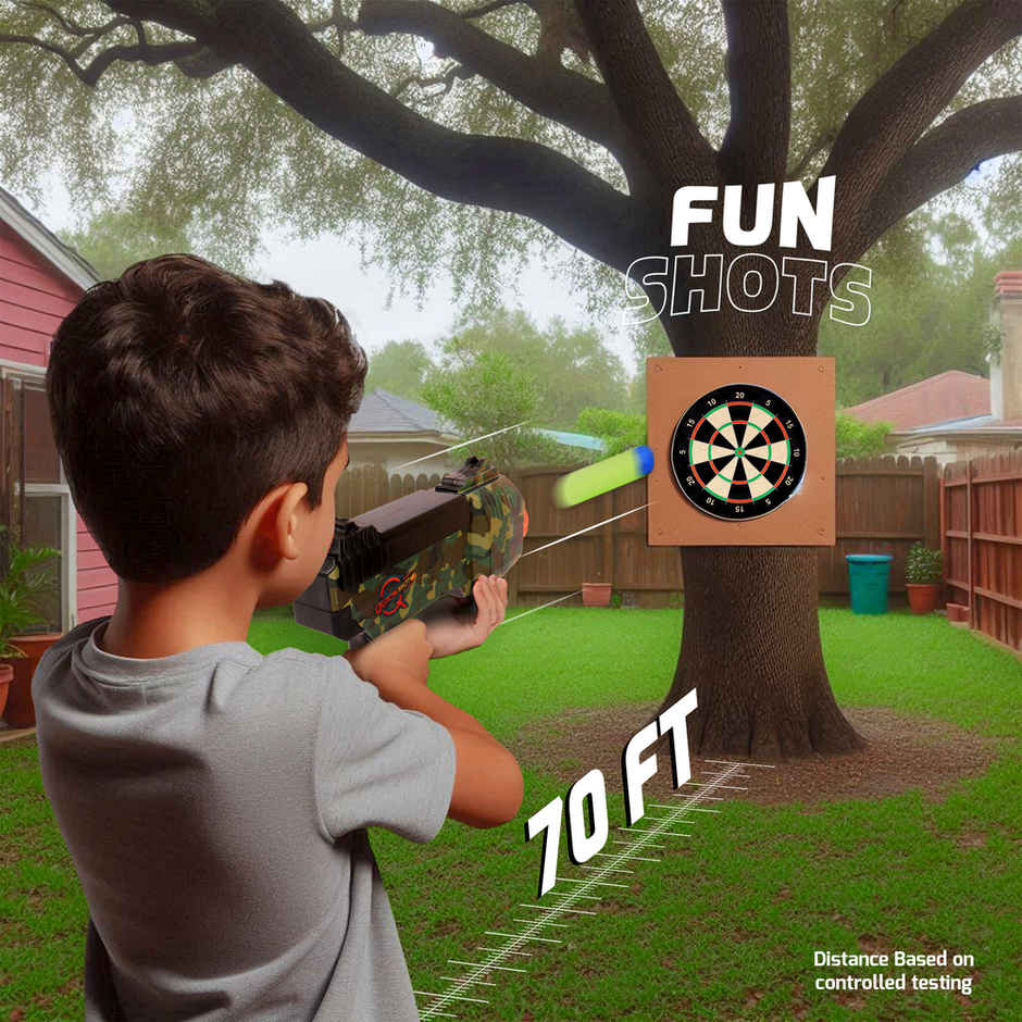 Toymaxx Camo Dart Blaster