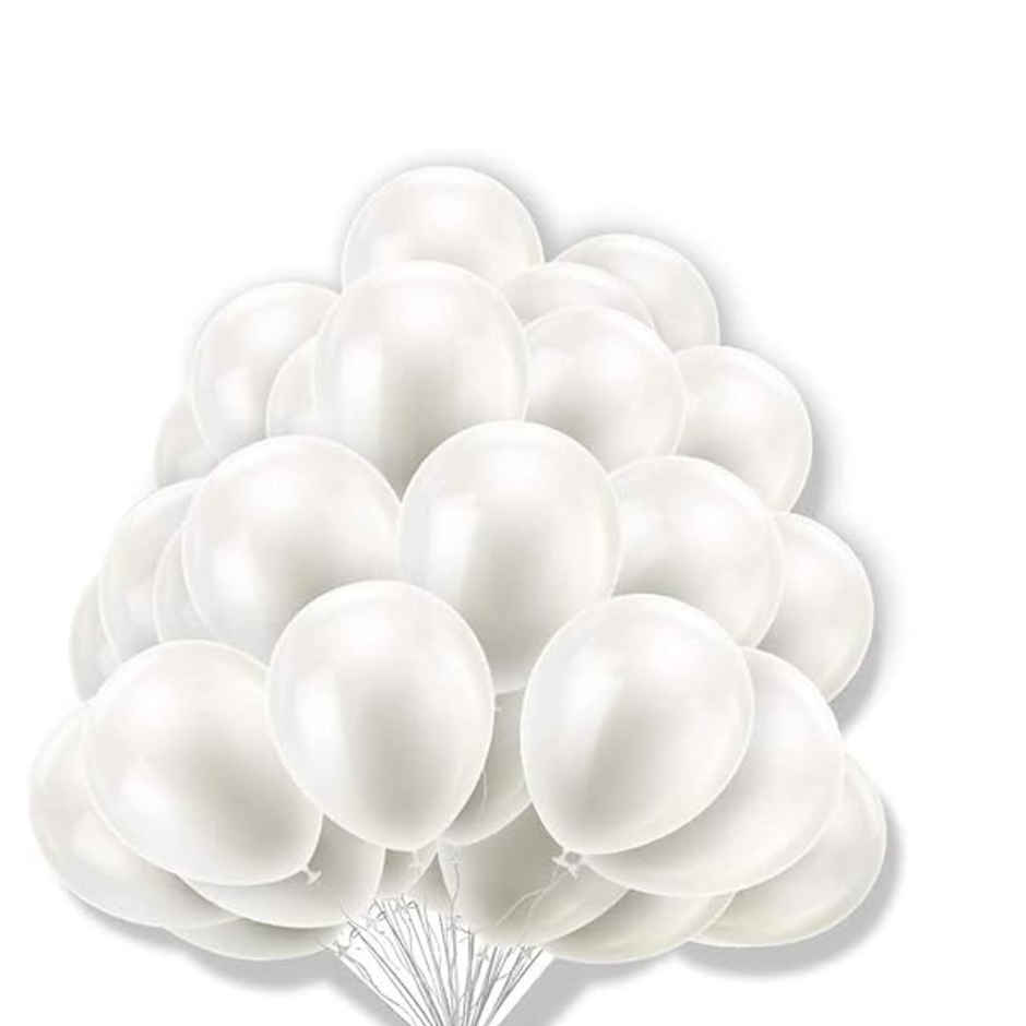 Let's Vybe Balloon White