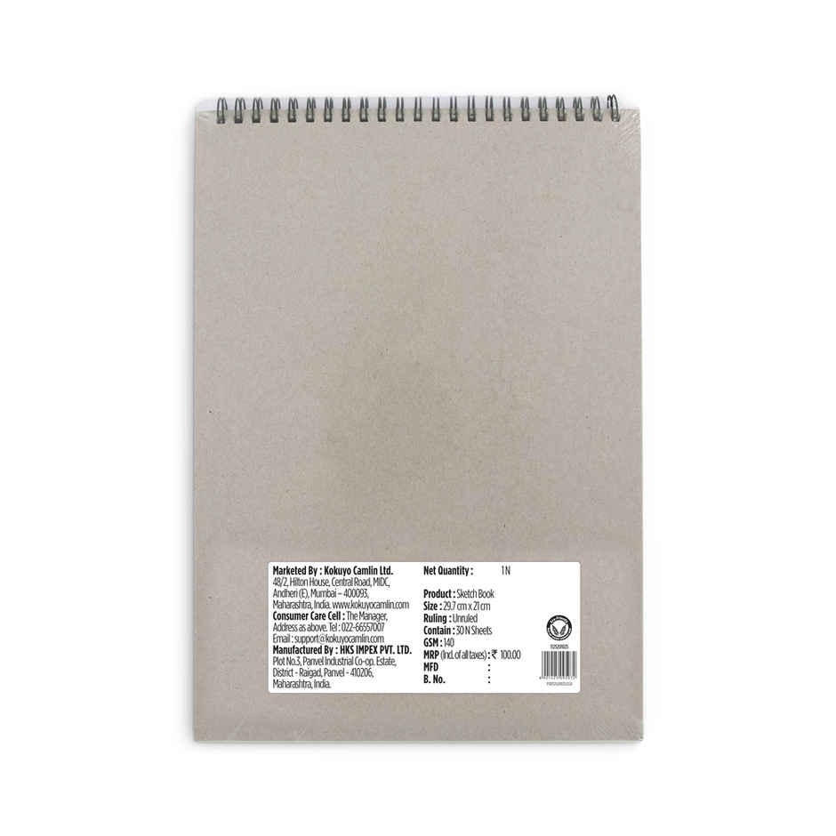 Camel 140 GSM 30 Sheets Sketch book A4