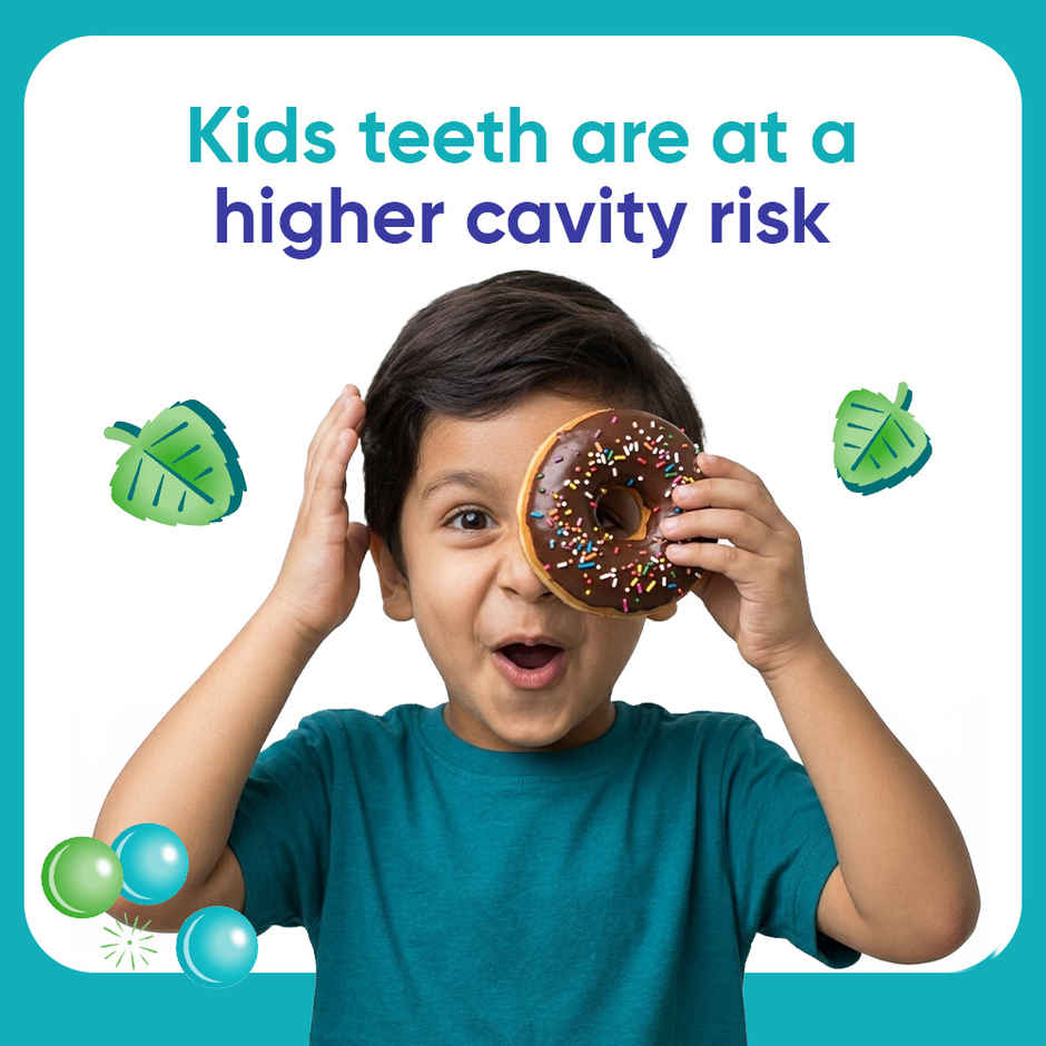 Sensodyne Pronamel Kids Toothpaste, 24Hr Cavity Protection, for 2+ Yrs (Bubble Mint Flavour)