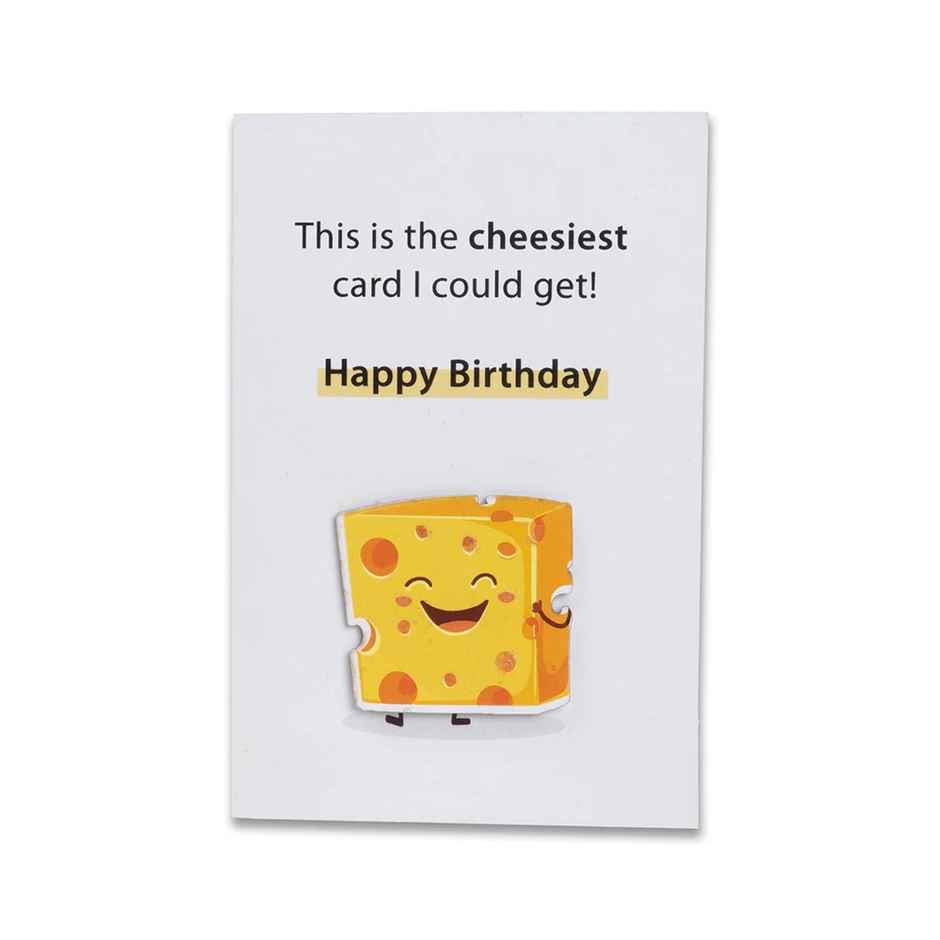 Itsy Bitsy 3d Greeting Card & Envelope Cheesiest Card 4 x 6 Inch Approx 2 Pc Lb