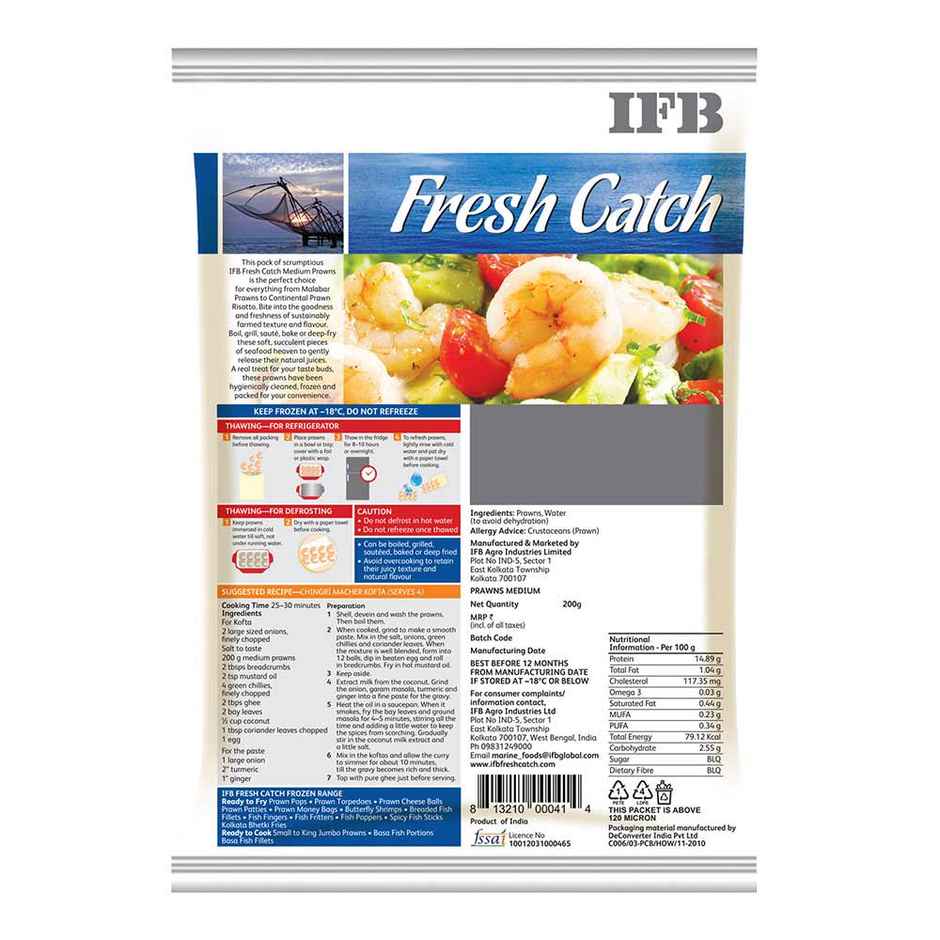 IFB Fresh Catch Prawns | Medium