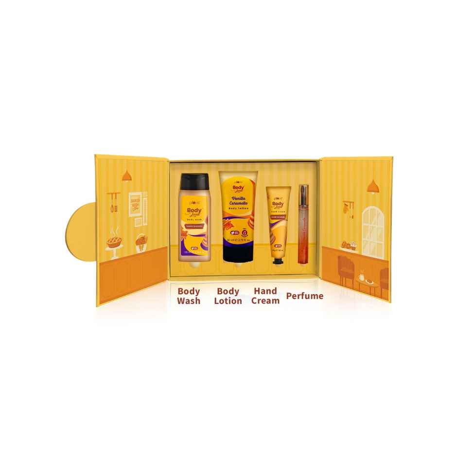 Plum BodyLovin Vanilla Caramello Bath & Body Gift Set