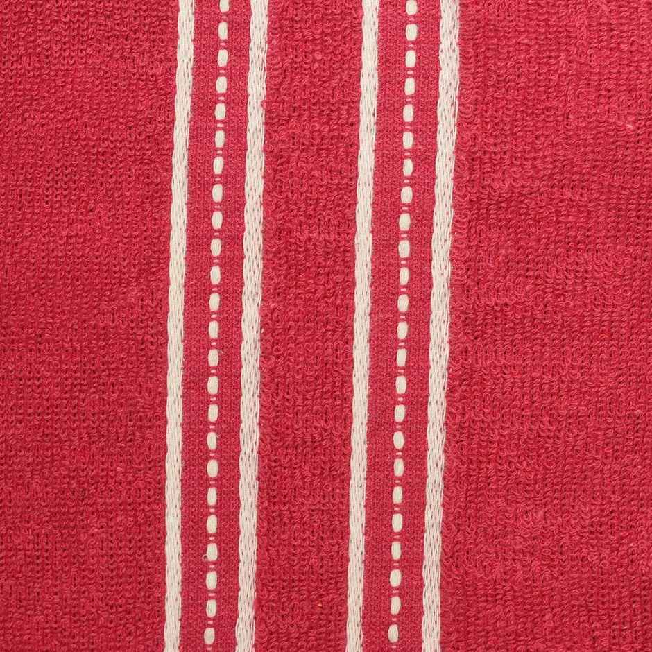 Capsicum Cotton Bath Towel Large Size - 70 x 140 CM - Fuschia Pink
