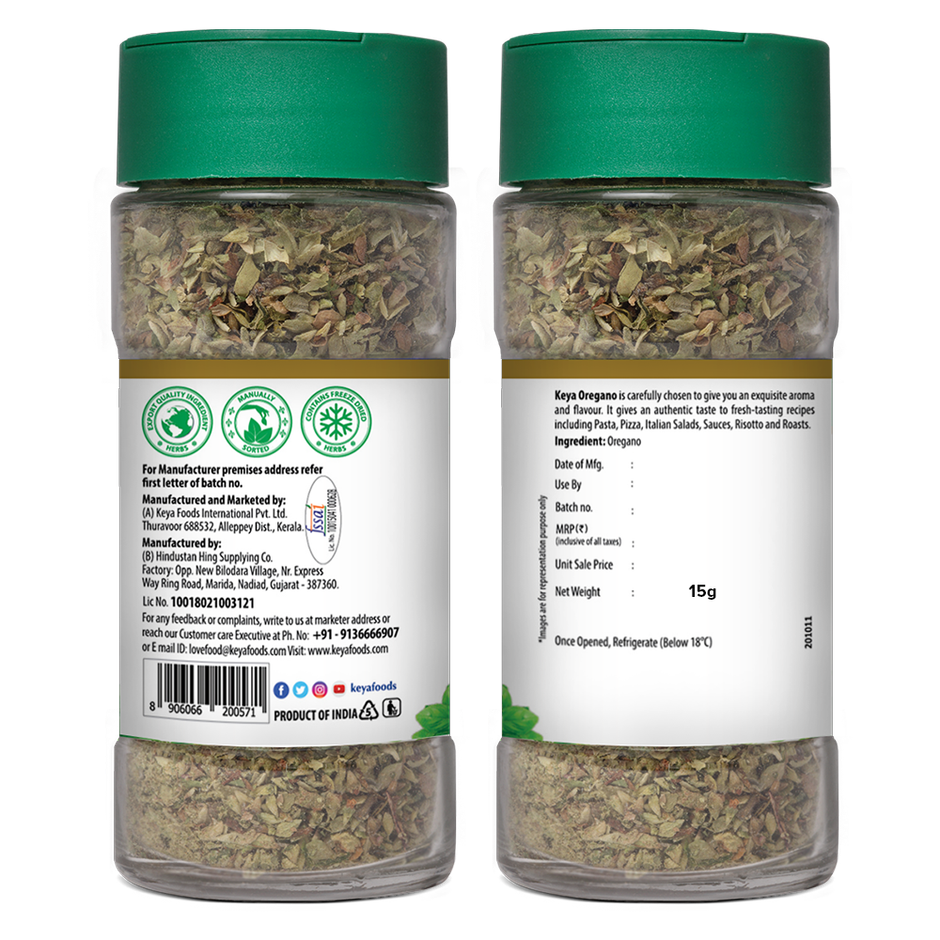 Keya Oregano Freeze Dried Herb