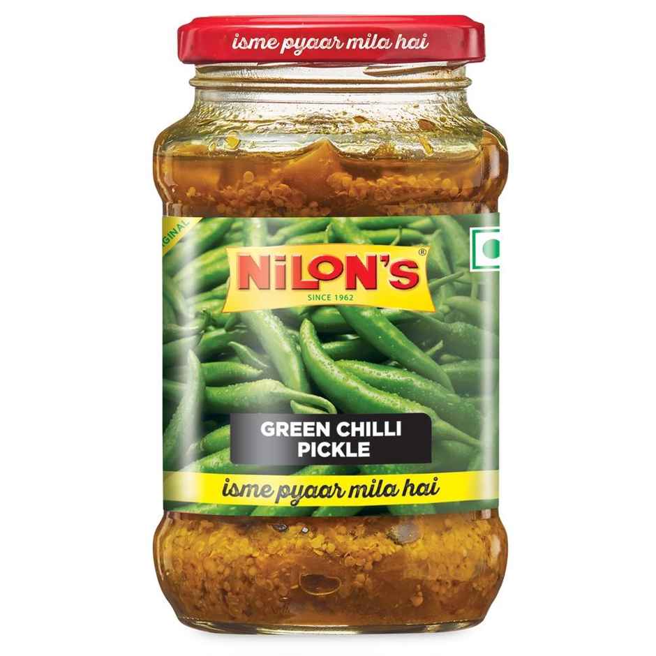 Nilon's Green Chilli Pickle