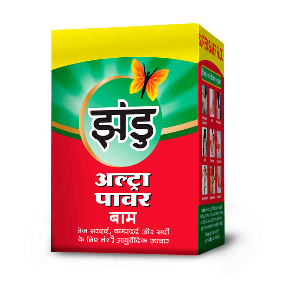Zandu Balm Ulter Power For Strong Headache Bodyache & Cold