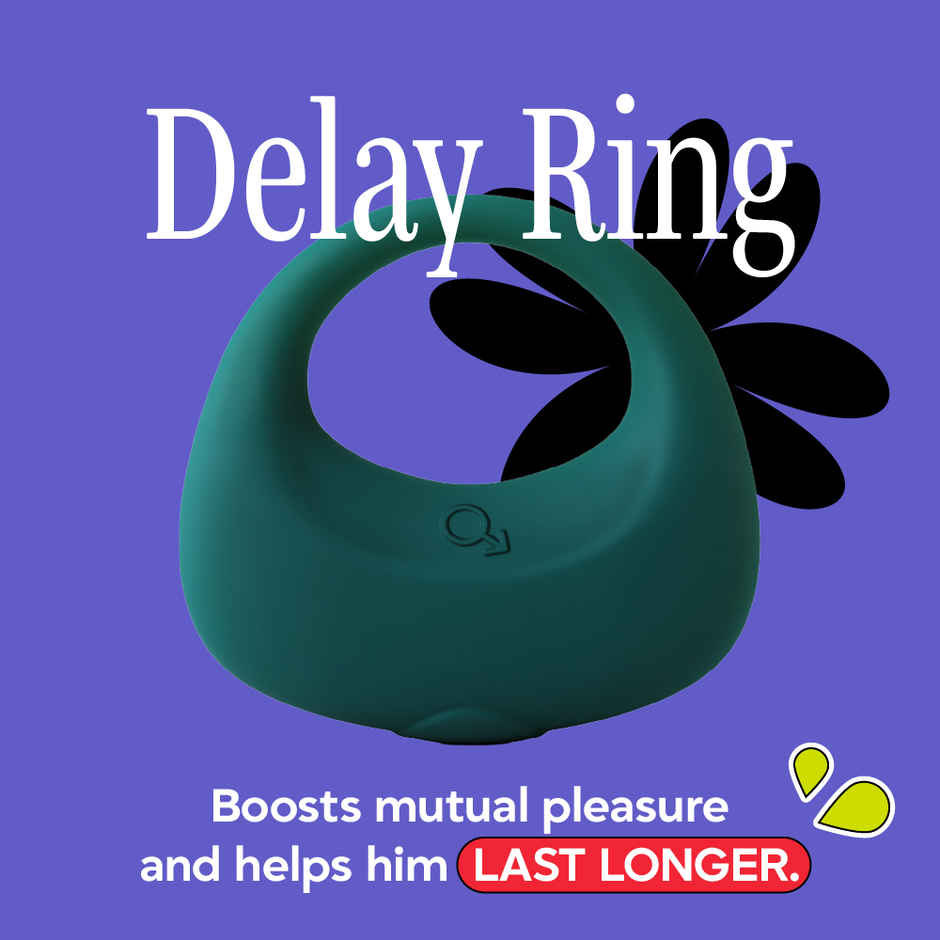 Thirdbase Delay Ring Vibrating Massager Ring to Last Longer