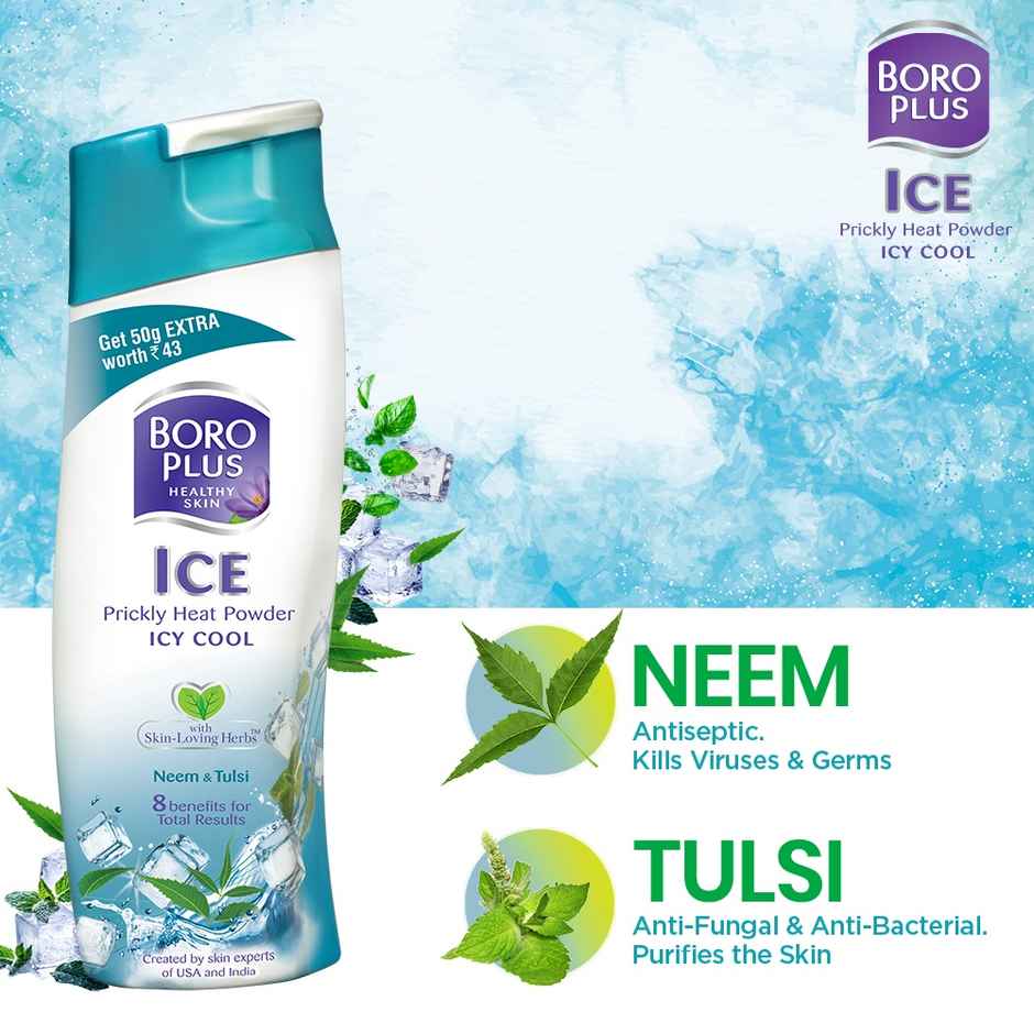 BoroPlus Prickly Heat Powder - Icy Cool
