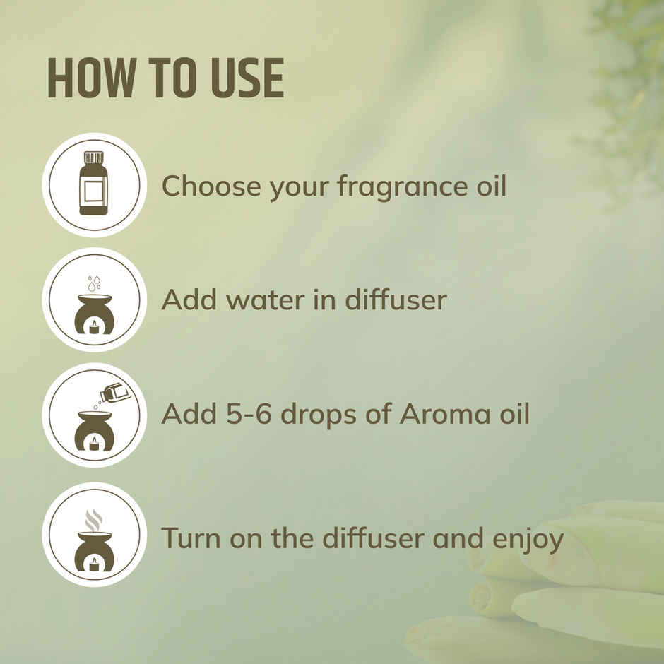 Aromahpure Fragrance Oil | Lemongrass Aroma Oil for Home Fragrance