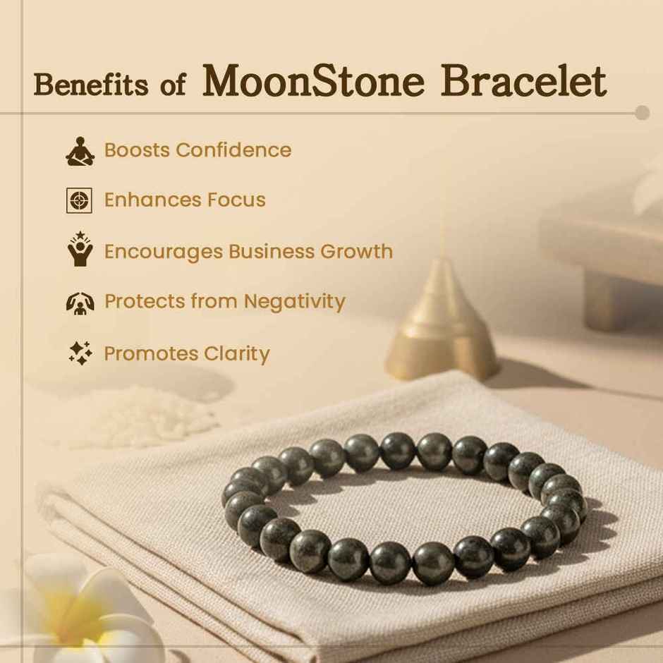 Raw Pyrite Bracelet | Natural Gemstones | Pack of 1 | Astroyogi