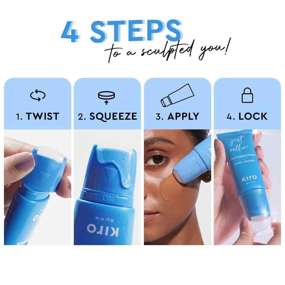 Kiro Just Rollin Face Sculpting Primer - Au Naturel