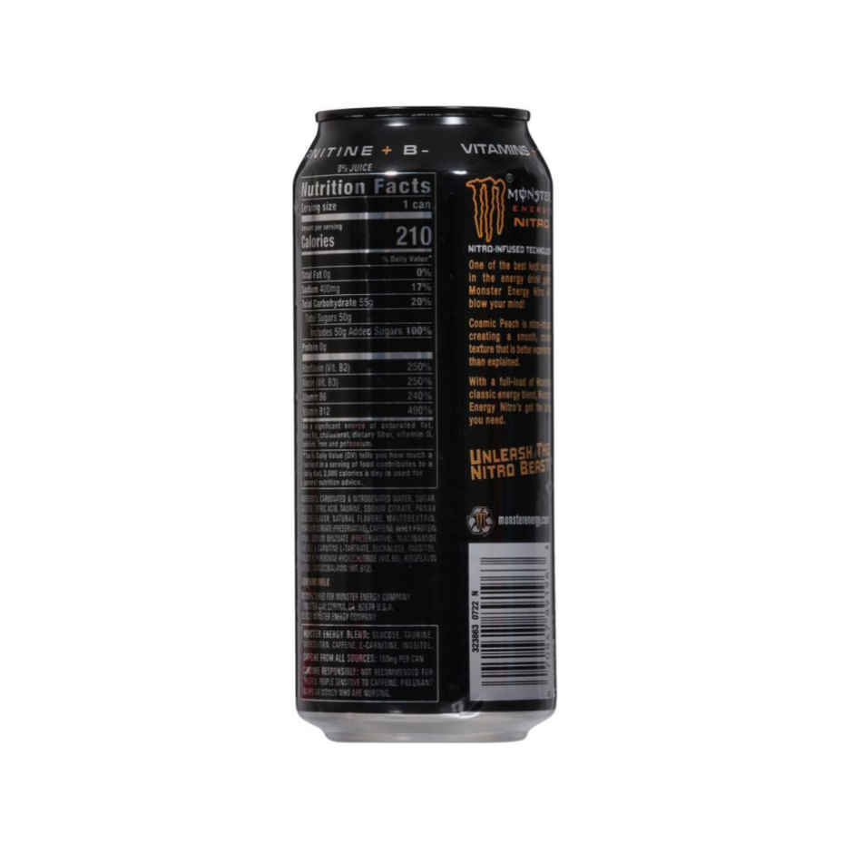 Monster Nitro Cosmic Peach High Caffeinated Drink