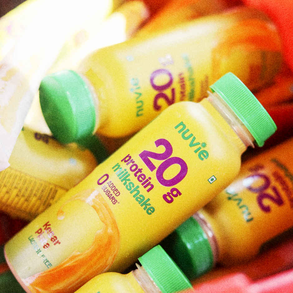 Nuvie Kesar Pista Protein Milkshake - Lactose Free