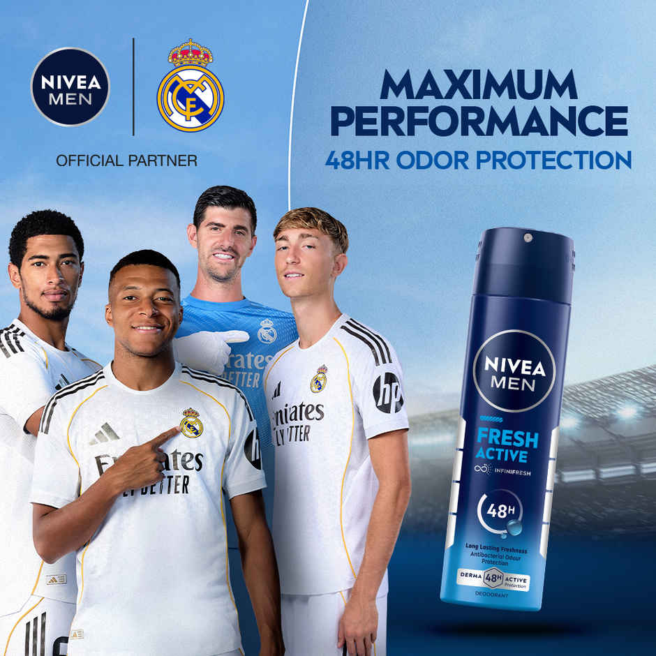 Nivea Men Deodorant Fresh Active 48h Long lasting Freshness