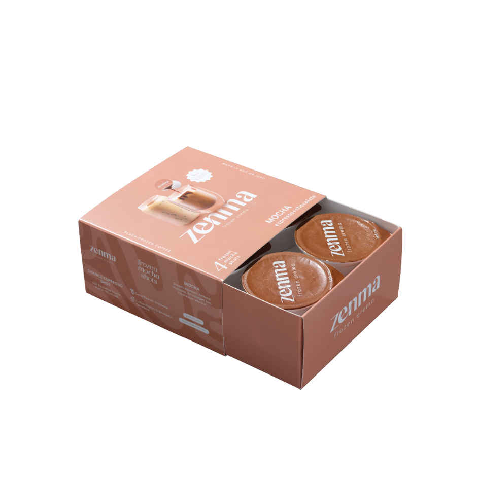Zenma Frozen Espresso Shots - Mocha Coffee Pods