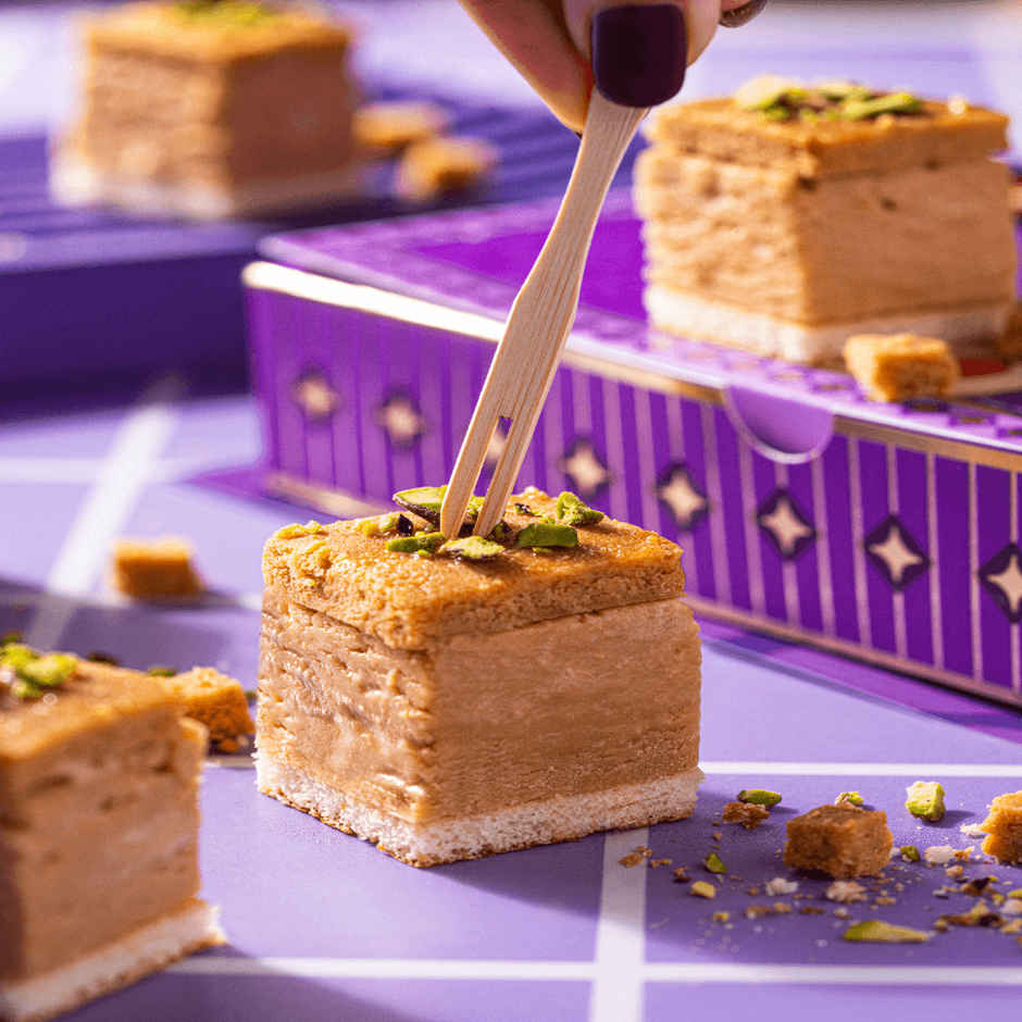 Hocco Ice Creams Milk Cake Barfi Ice Cream