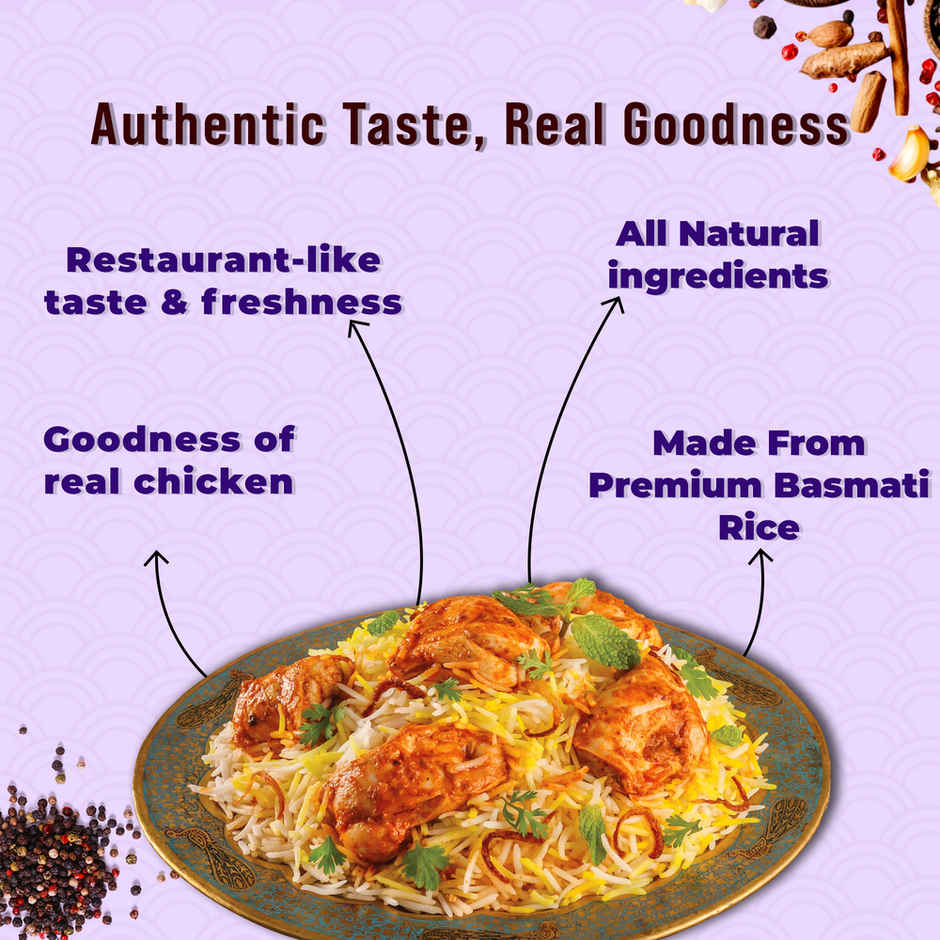 Wow! Butter Chicken Biryani