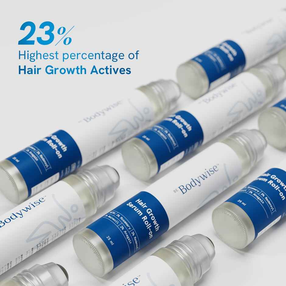 Be Bodywise 3% Rosemary Hair Growth Serum Roll-On