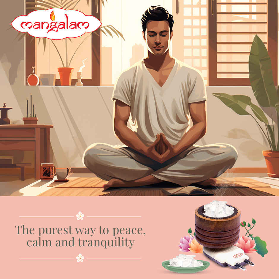 Mangalam Bhimseni Camphor Aroma Diffuser Kapoor Dani