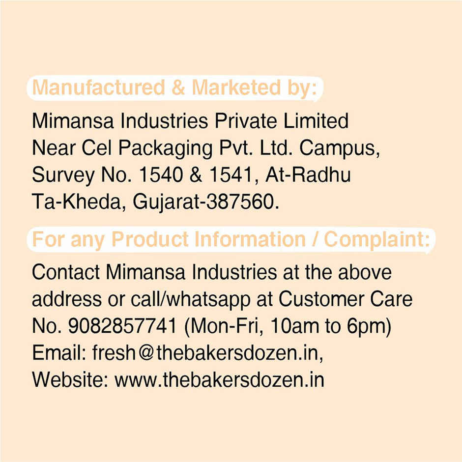 The Baker's Dozen Fruit & Nut Cake |Fruit Cake |Eggless Cake | Tea Cake | Zero Palm Oil