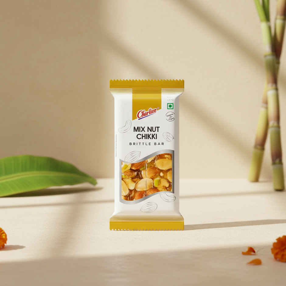 Charliee Mix Nut Chikki | Brittle Bar