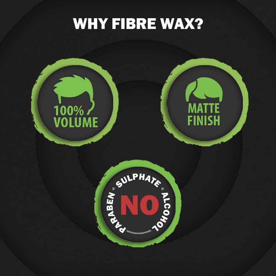 Set Wet Fibre Wax For Extra Hair Volume, Strong Hold