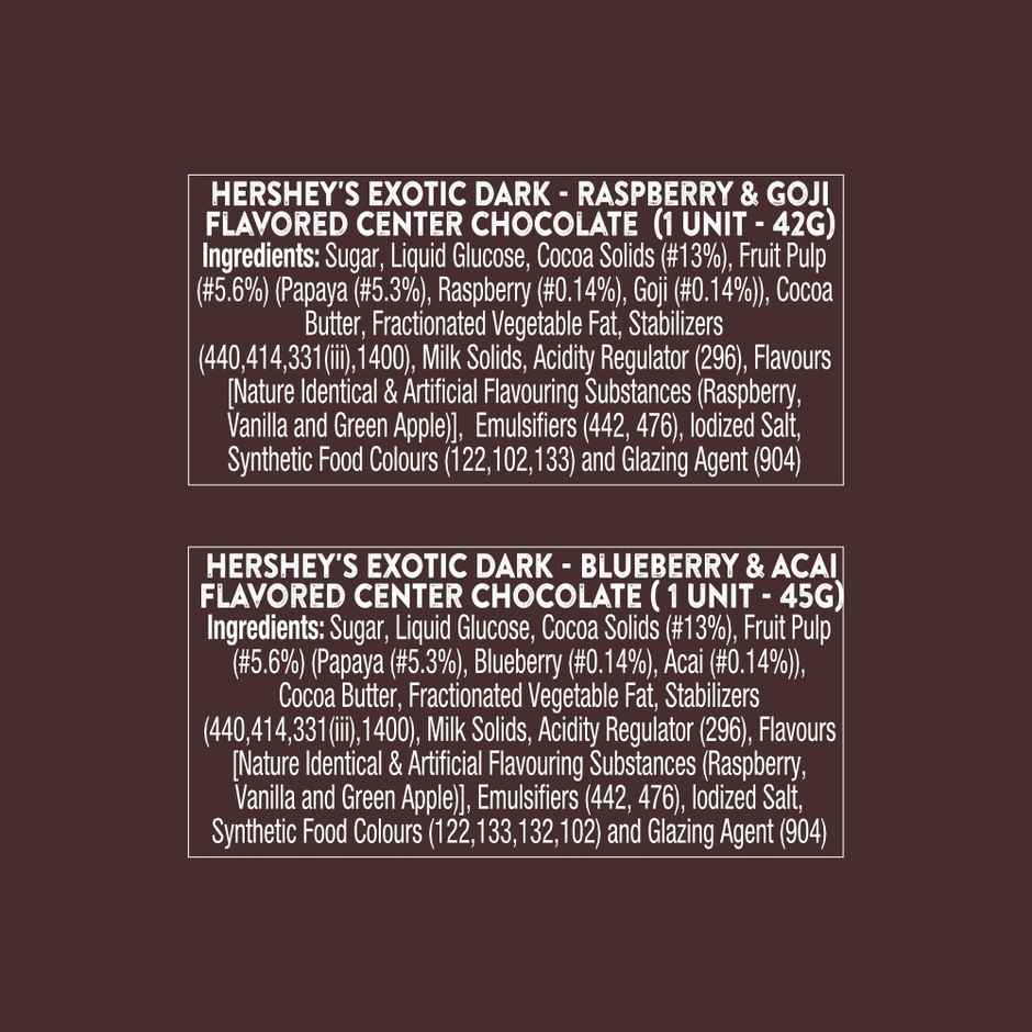 Hershey's Exotic Dark