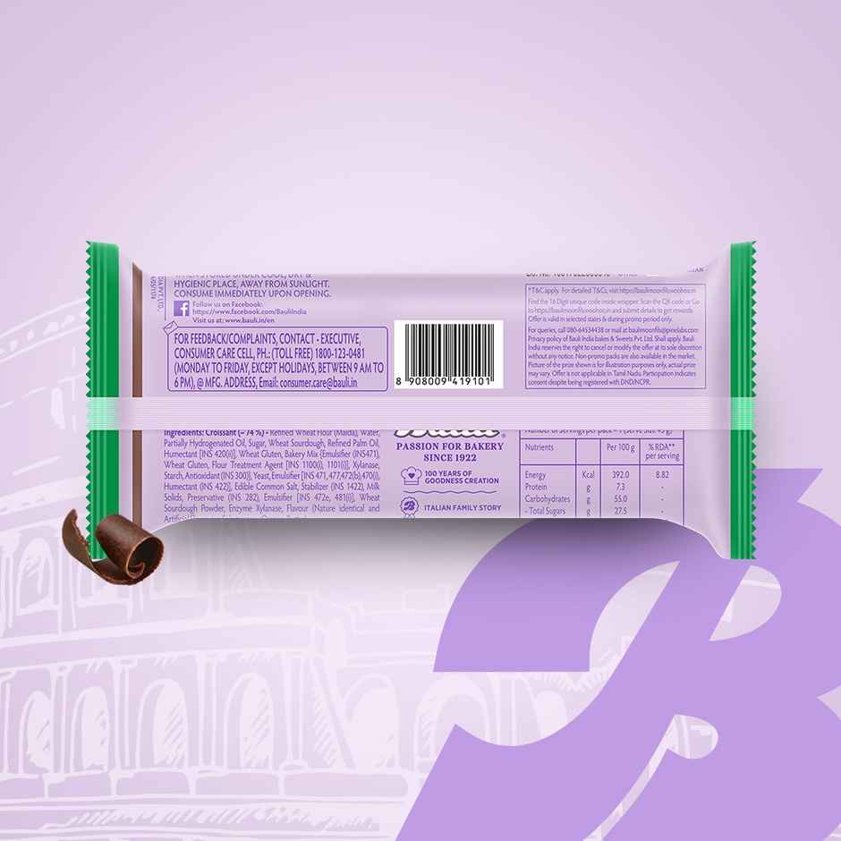 Bauli Moonfils Croissants Choco Cream Combo