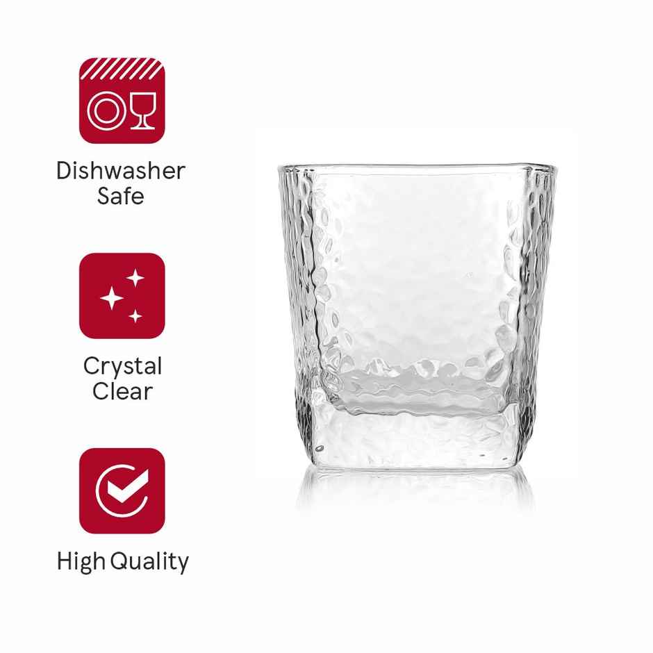 Sanjeev Kapoor Skb3776 Istanbul Whisky Glass With Gift Box | 330 Ml