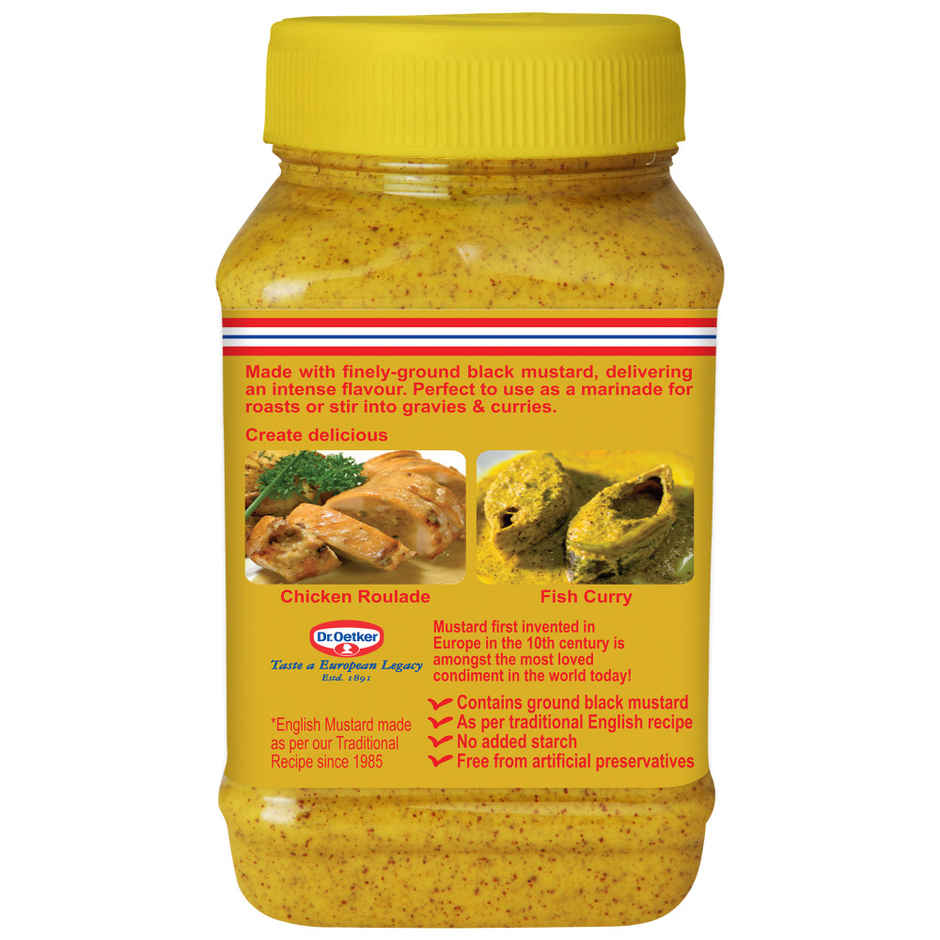 Dr. Oetker Funfoods English Mustard