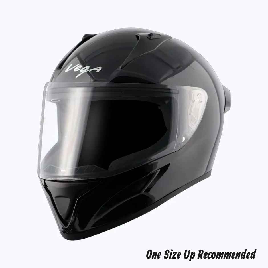 Vega Bolt Black Helmet | M