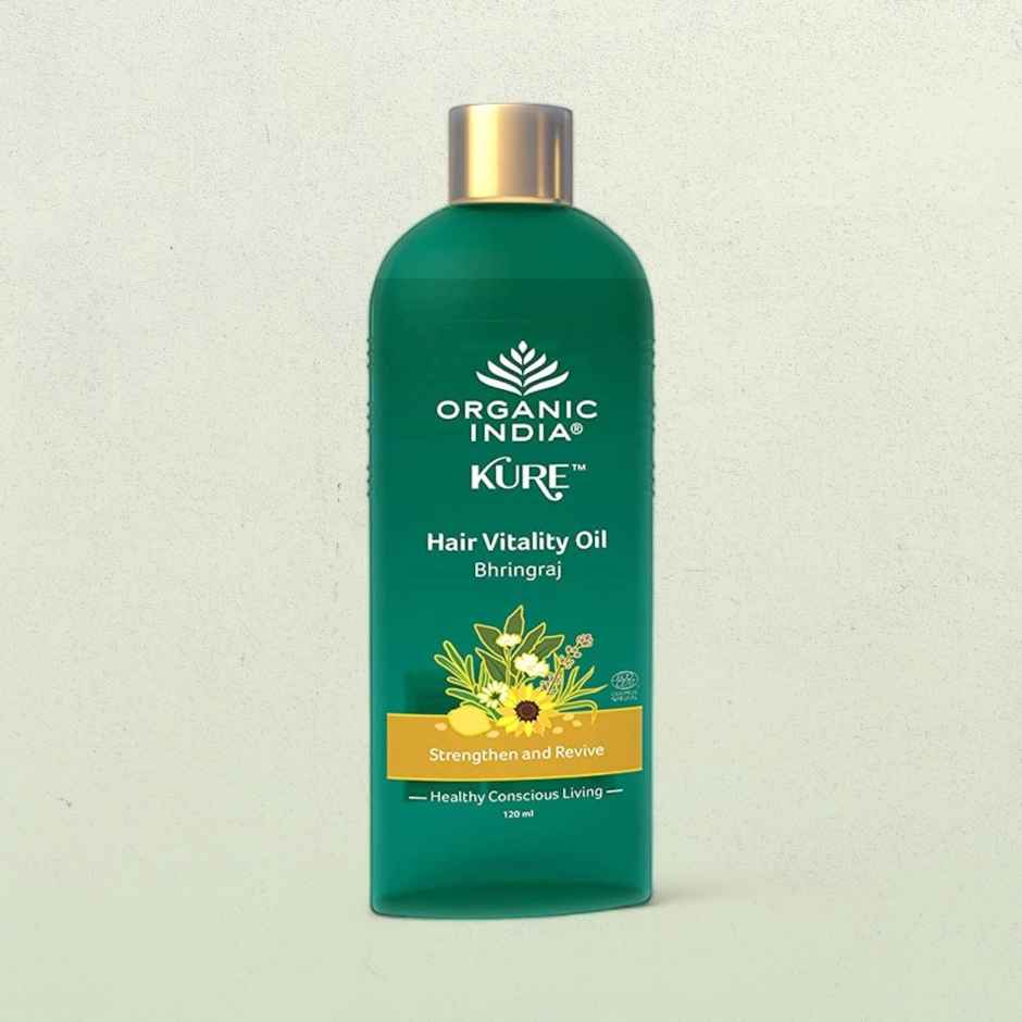 Organic India Hair Vitality Oil Bhringaraj
