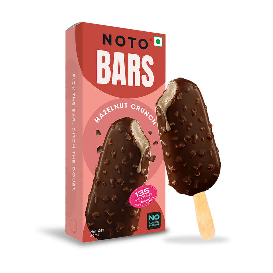 Noto Roasted Hazelnut Bar Ice Cream Stick Combo