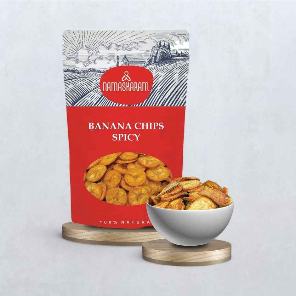 Namaskaram Banana Chips Original Style Masala Spicy
