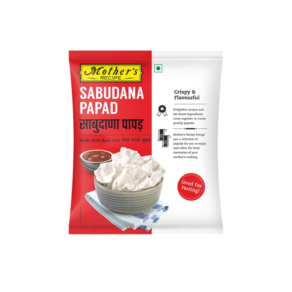 Mother's Recipe Sabudana Papad