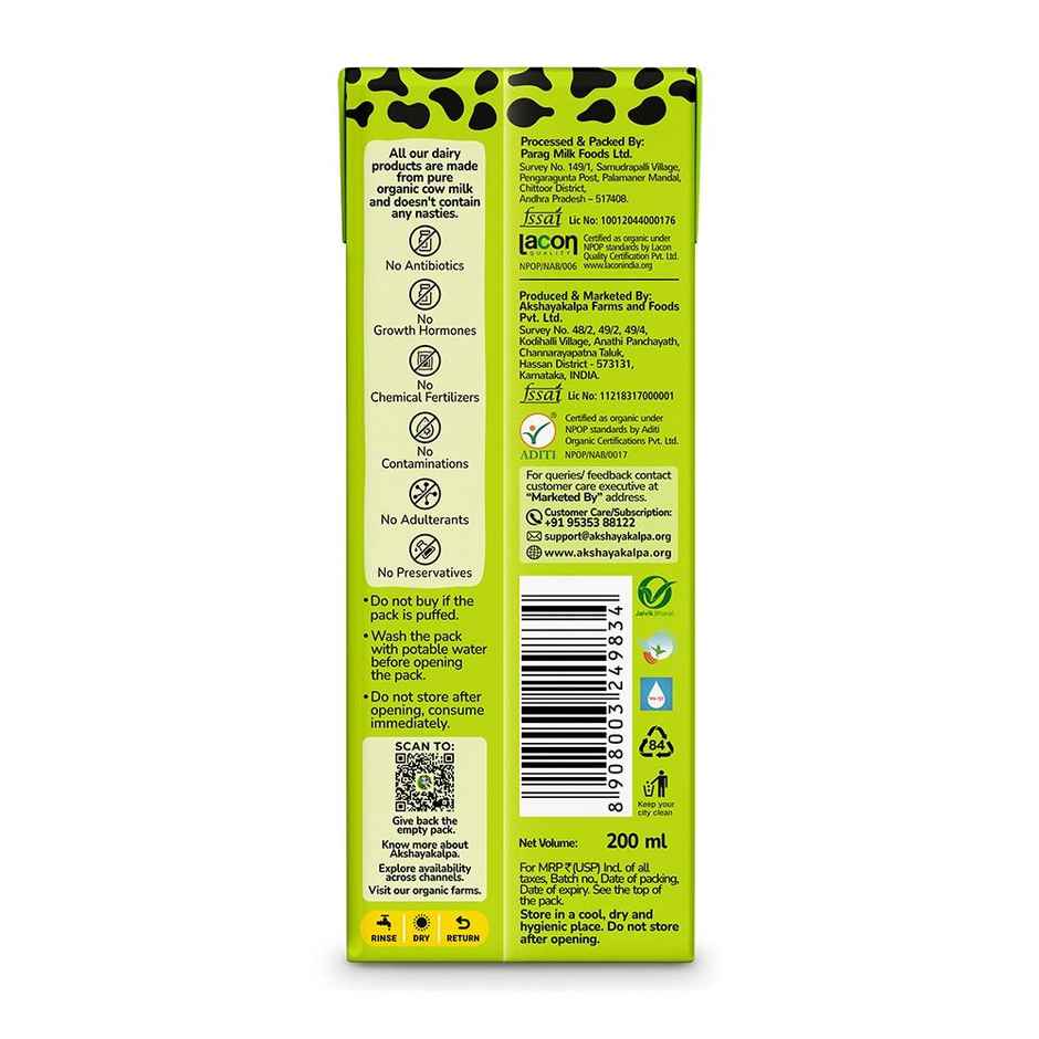 Akshayakalpa Organic Plain Buttermilk