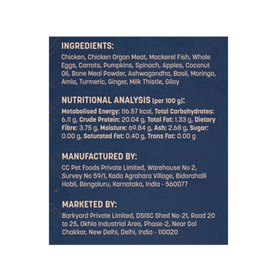 HUFT Sara's Wholesome Chicken and Veggies Grain Free Dog Wet Food