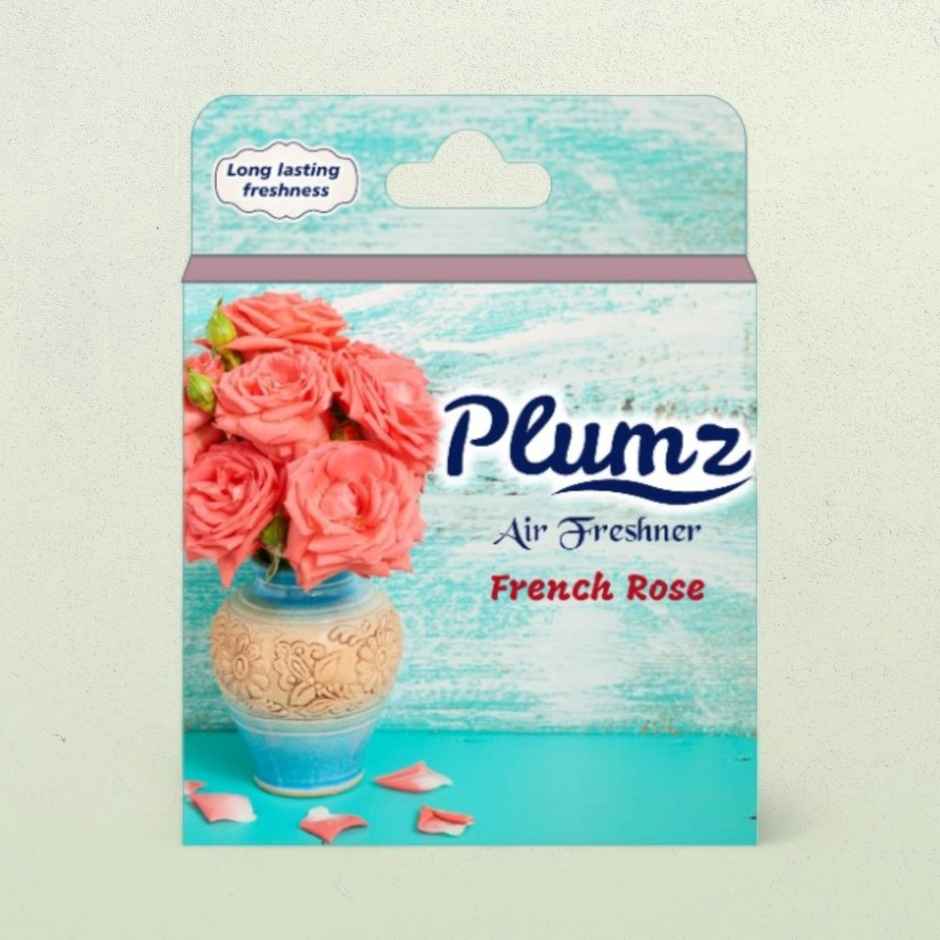 Plumz French Rose Bathroom Air Freshener Blocks