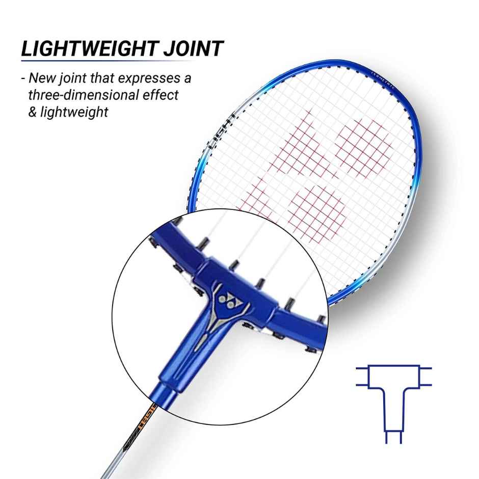 Yonex ZR100 Badminton Racquet | Light Blue | G4