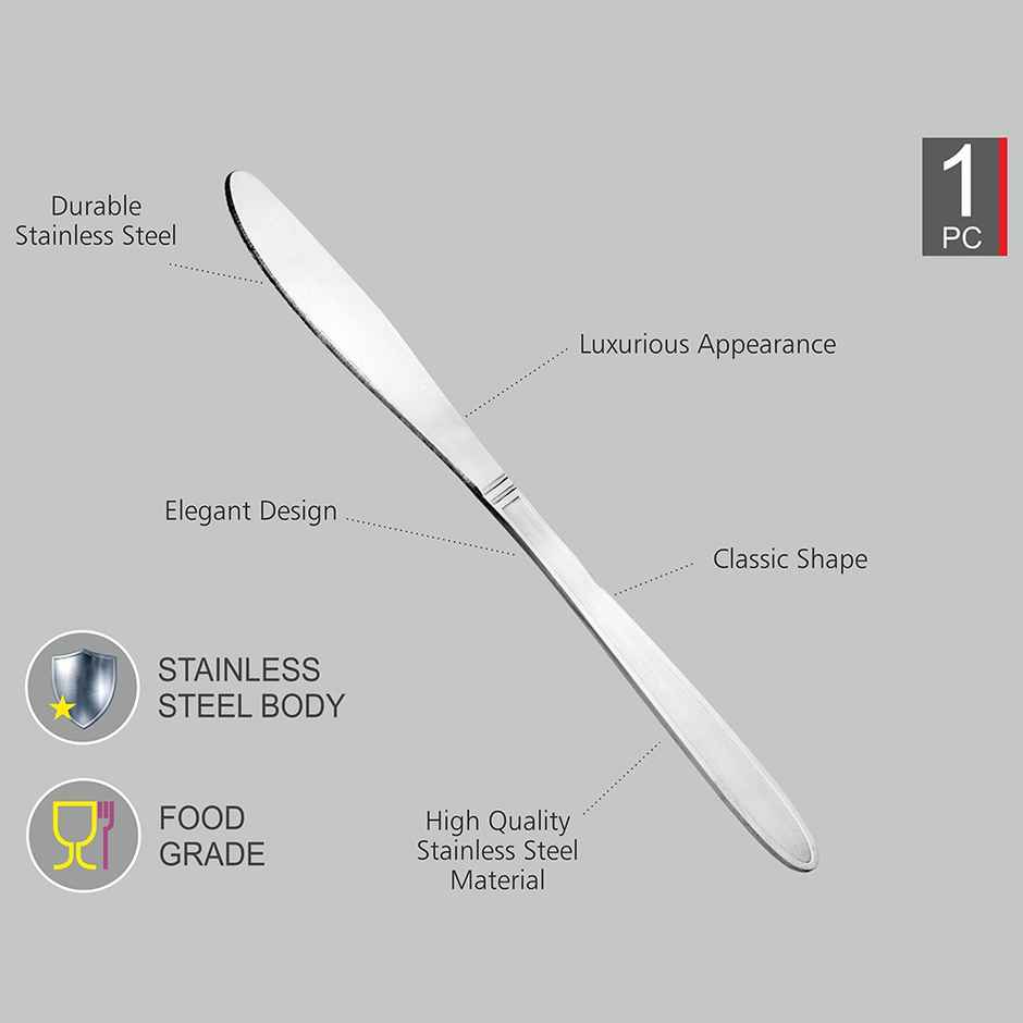 Vinayak Butter/Jam Knife (Silver)