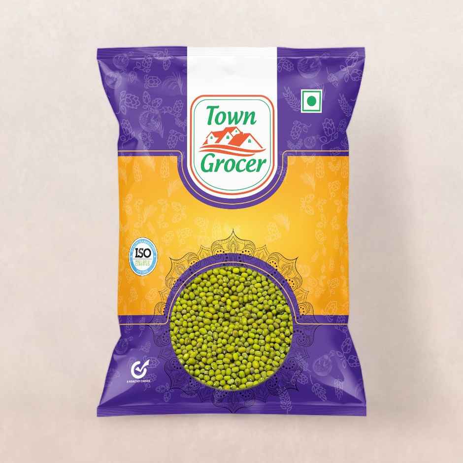 Town Grocer Whole Green Moong