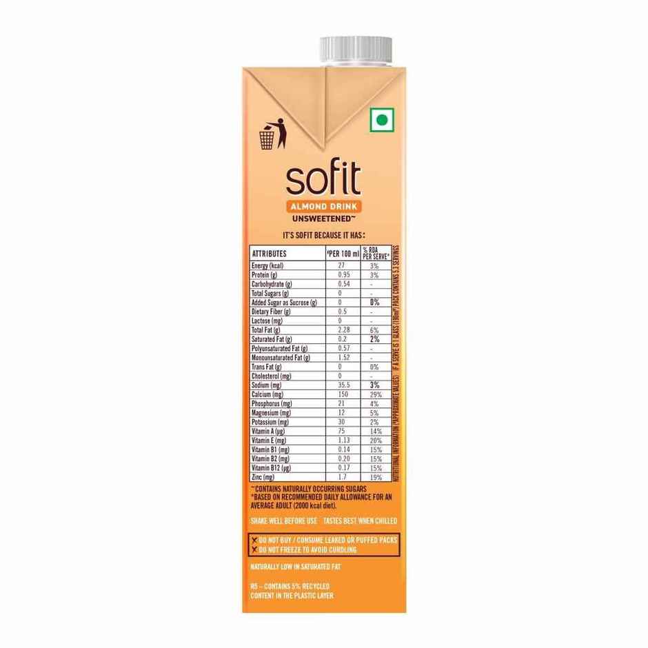 Sofit Unsweetened Almond Milk Drink