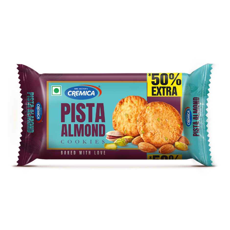 Cremica Pista Almond Cookies