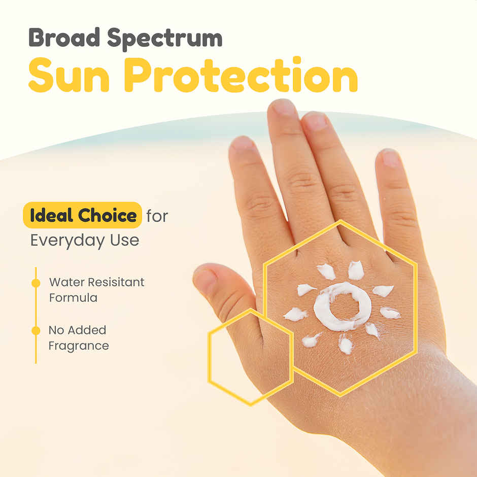 Mother Sparsh Simply Unscented Sunscreen For Babies With Spf 50