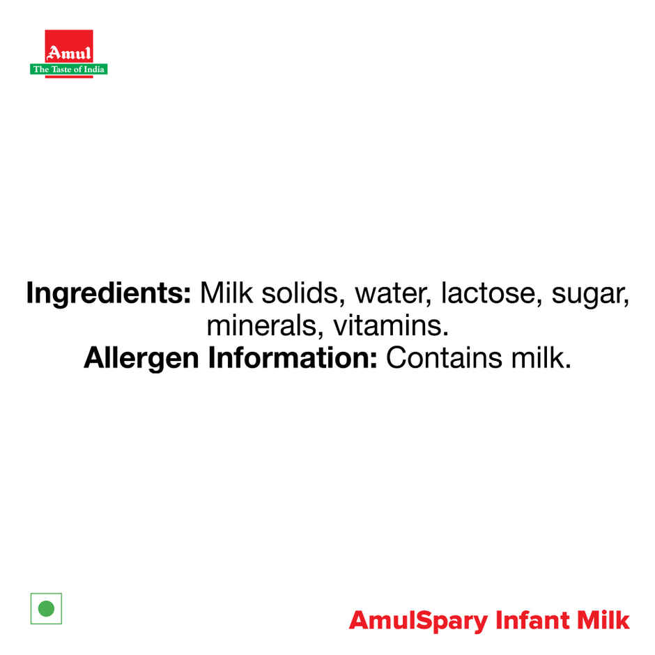 Amul Spray Ready To Feed Infant Formula.Liquid Baby Food In Hygienic & Convenient Pack