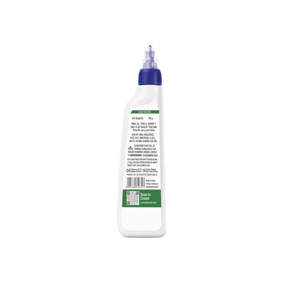 Fevicol Green Eco Adhesive Clear Quick Dry Multi Surface Craft Glue Strong Bond