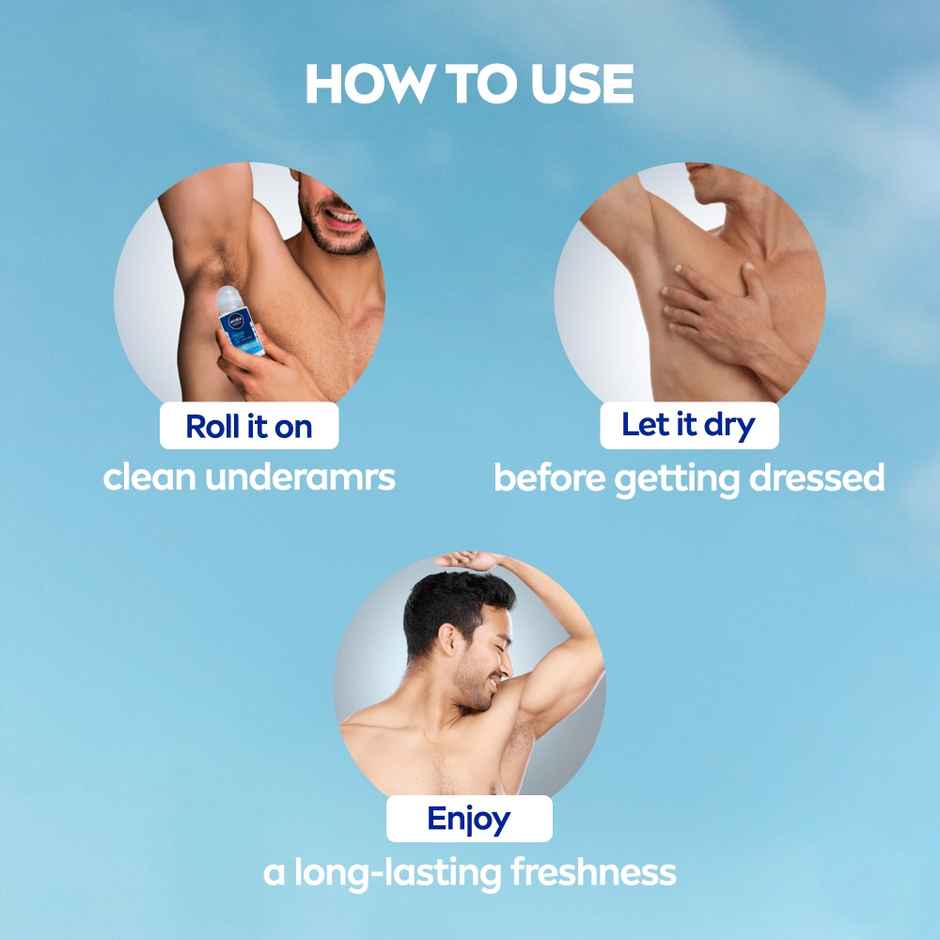 Nivea Fresh Active Underarm Roll On 72h Protection