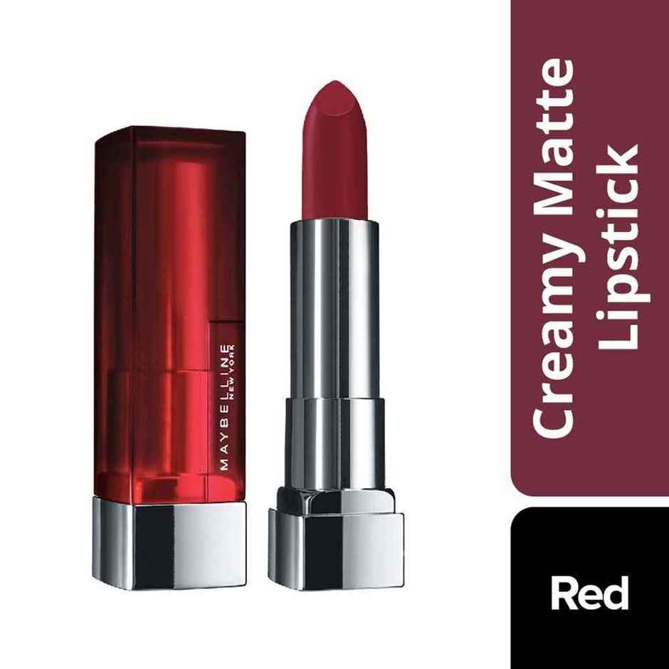 Maybelline Color Sensational Creamy Matte Lipstick, 695 Divine Wine