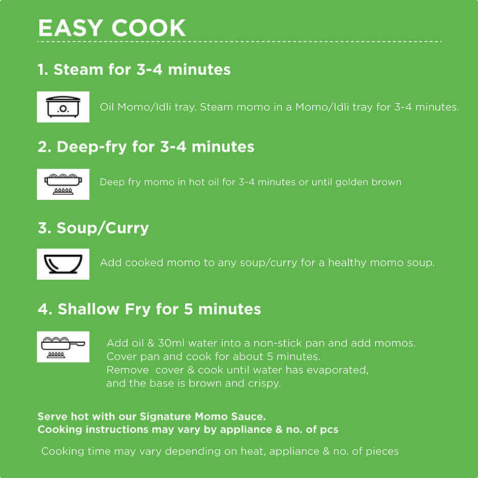 Prasuma Peri Peri Veg Momos | Frozen Snack